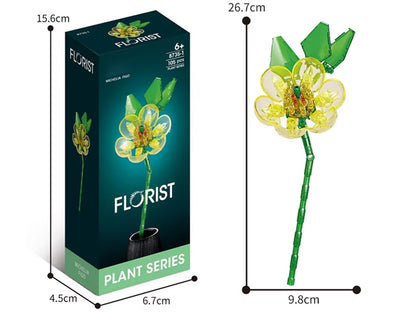 Bunte Kristallblumen