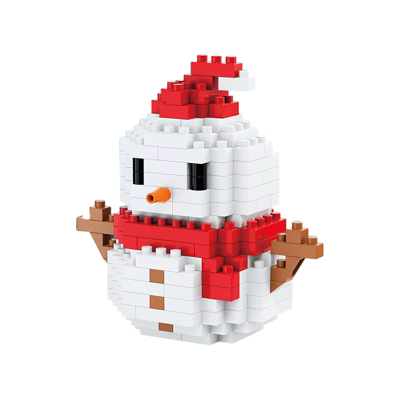 Weihnachts-Klemmbaustein-Set