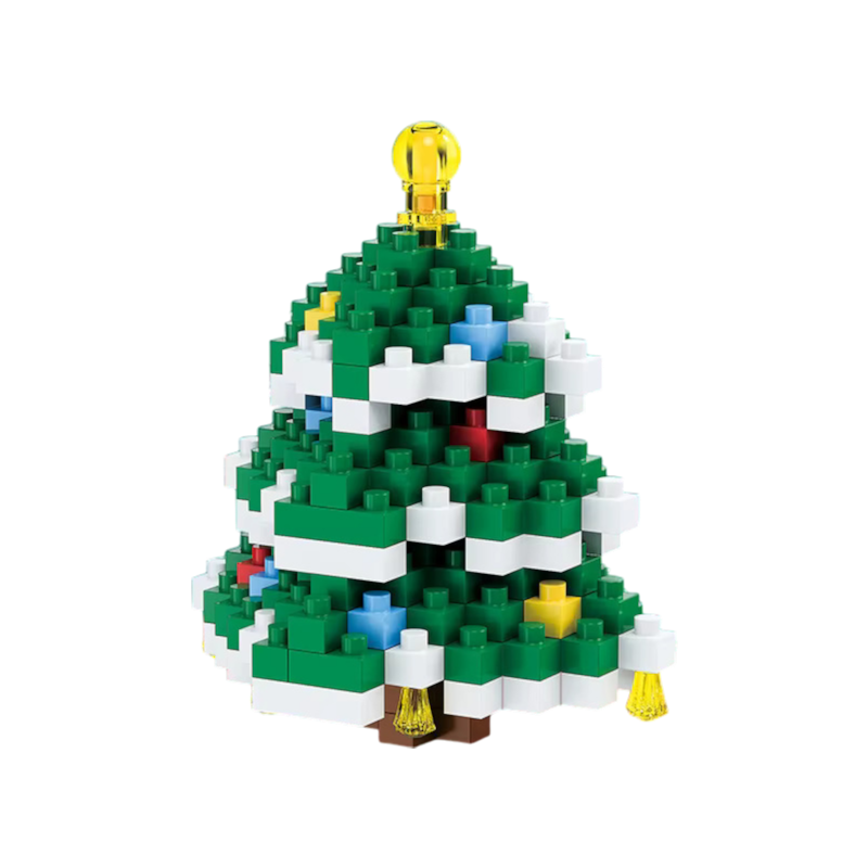 Weihnachts-Klemmbaustein-Set