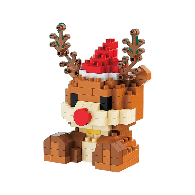 Weihnachts-Klemmbaustein-Set