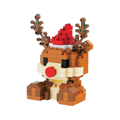 Weihnachts-Klemmbaustein-Set