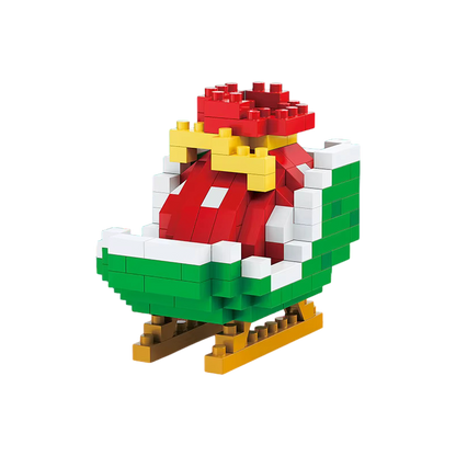 Weihnachts-Klemmbaustein-Set