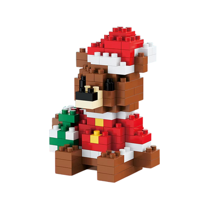 Weihnachts-Klemmbaustein-Set