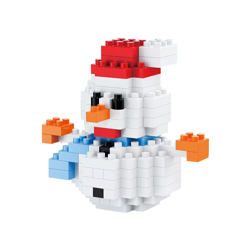 Weihnachts-Klemmbaustein-Set