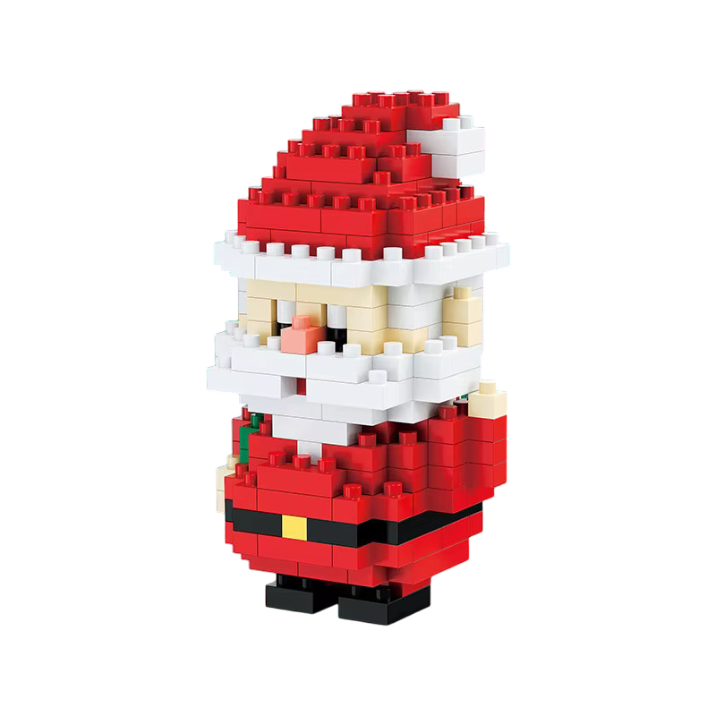 Weihnachts-Klemmbaustein-Set