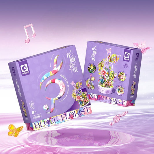 Blumen Spieluhr (B-Ware)