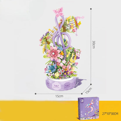 Blumen Spieluhr (B-Ware)